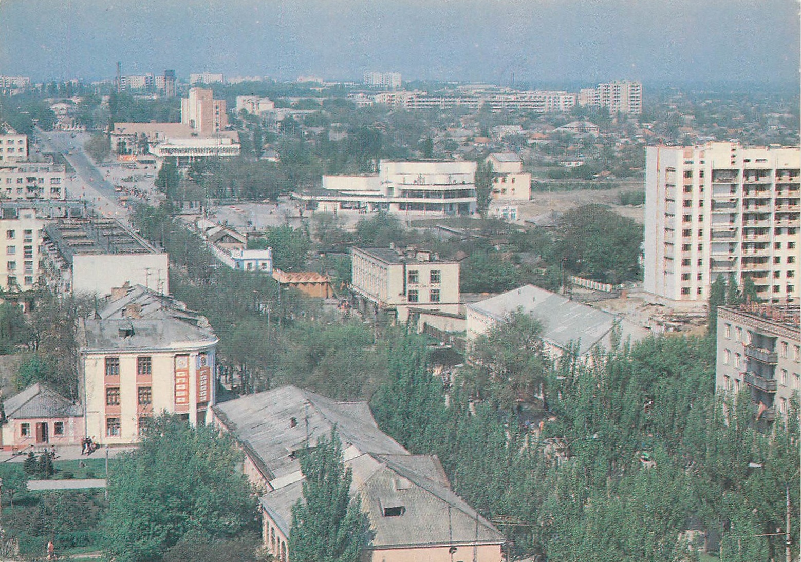 Вид на город